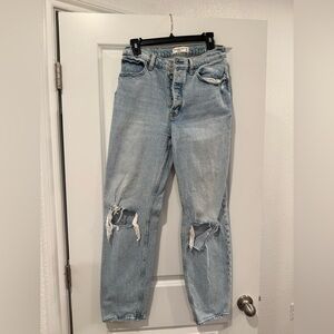 Abercrombie & Fitch High Rise Dad Jeans